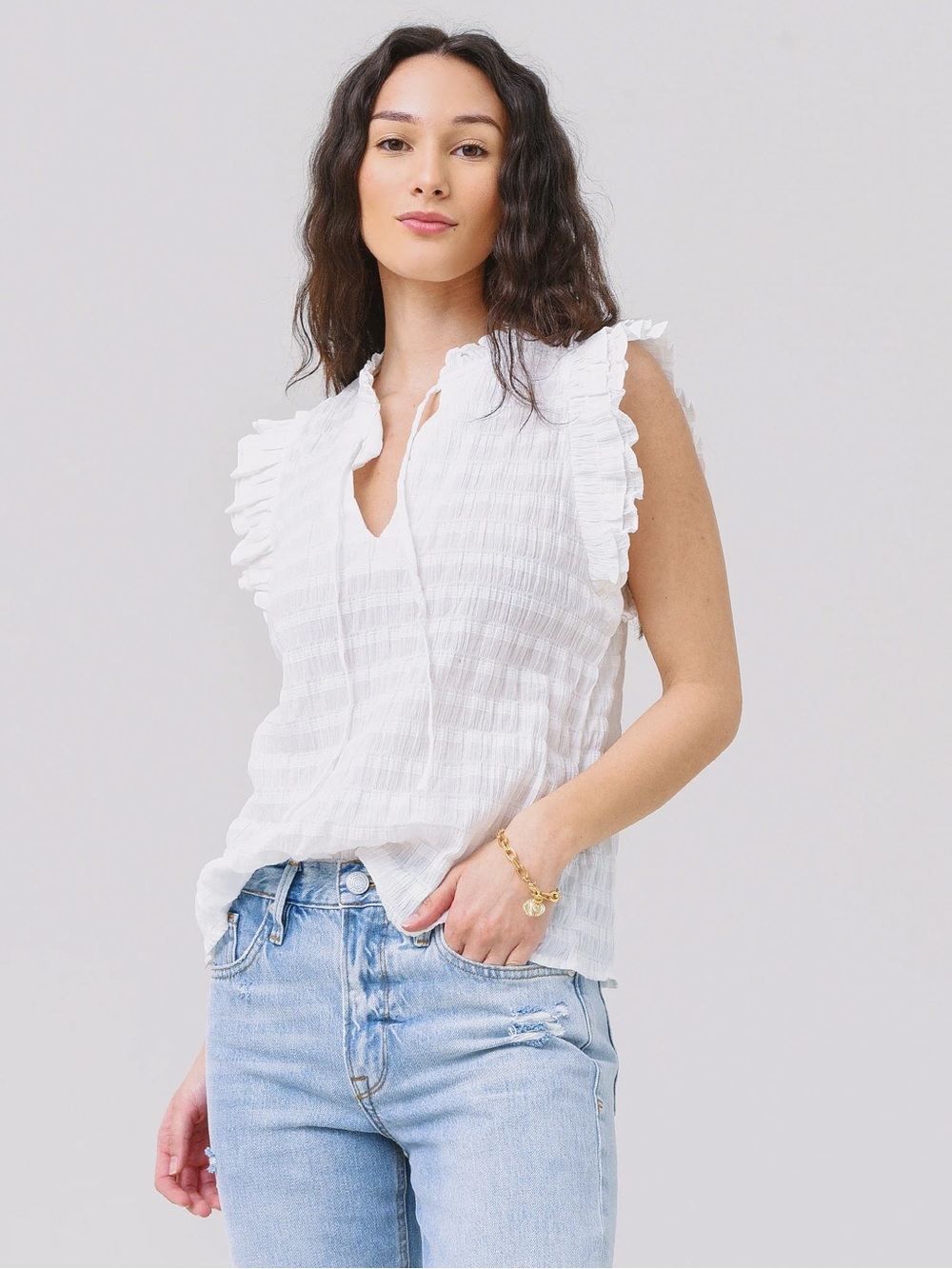 BB Dakota Hearts A Flutter Top